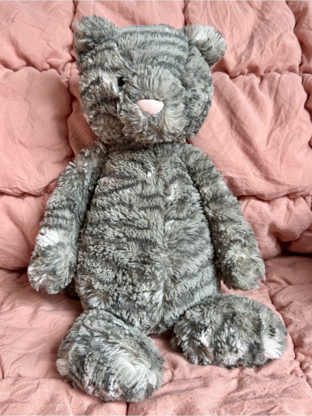 AUTHENTIC Jellycat MEDIUM BASHFUL
TABBY KITTEN - 12" Soft Plush Toy
Retired